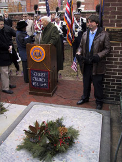 Franklin's Final Resting Place, garden, outdoor architecture